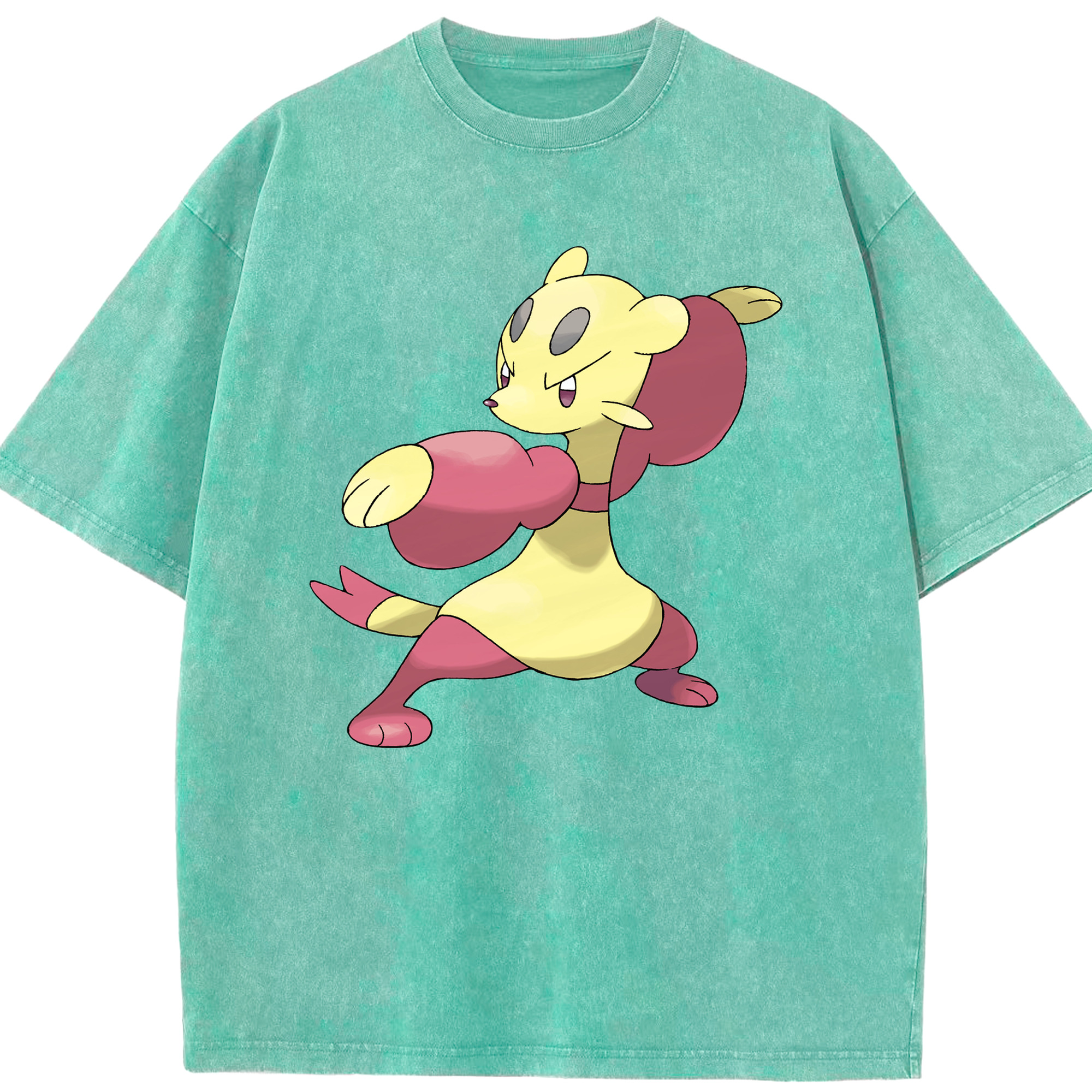 （画像用） ポケットモンスター Pokémon 綿100% ヴィンテージ風 半袖Tシャツ（フロントプリント）